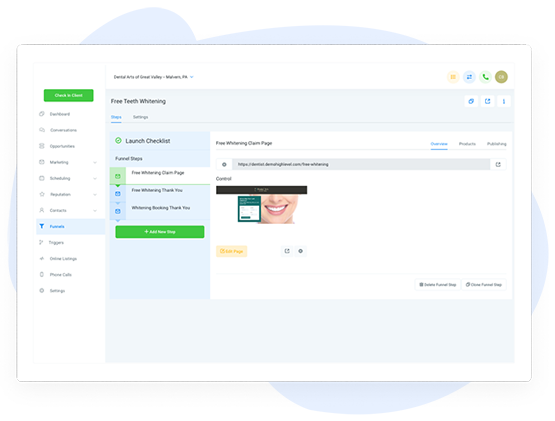 Website and landing page builder